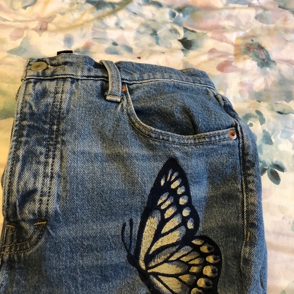 Lucky Brand Drew Mom High Rise Taper Jeans - Picture 6 of 7